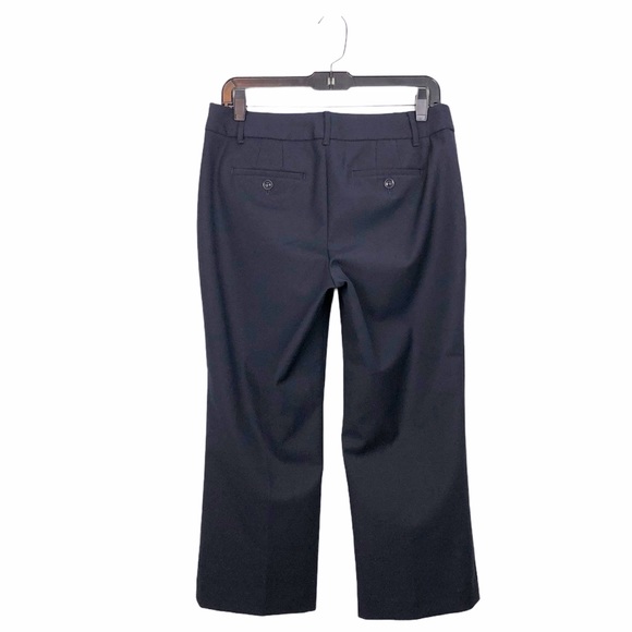 Talbots 10” Rise 8P Blue Capri Dress Trouser Pants - Picture 6 of 12